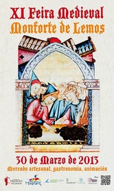 Cartel XI Feria Medieval de Monforte de Lemos