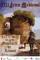 Cartel XIII Feria Medieval de Monforte de Lemos