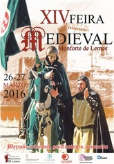 Cartel XIV Feria Medieval de Monforte de Lemos